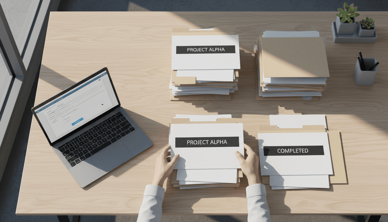 Managing documentation and submitting applications